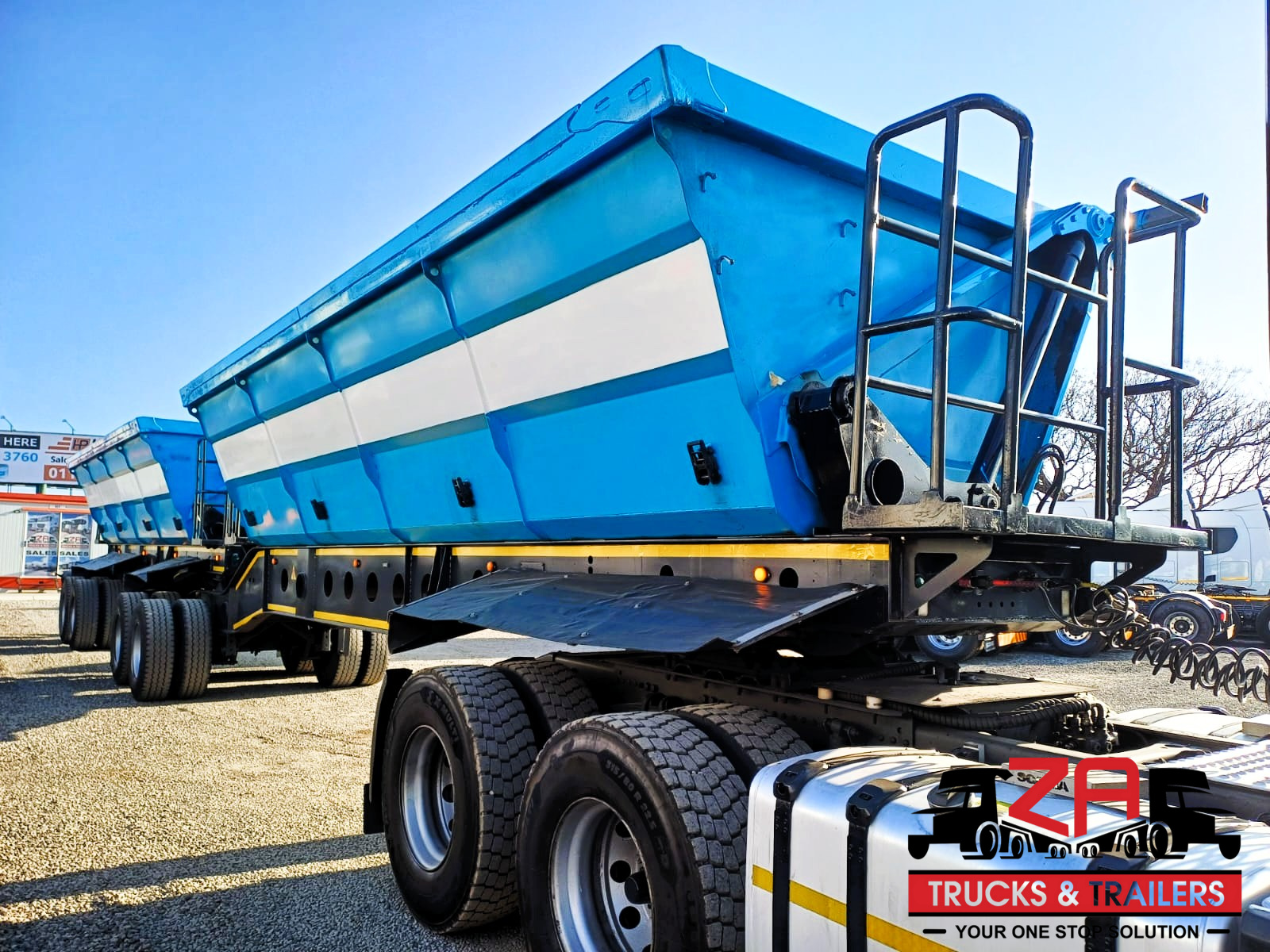 2018 AFRIT 40 CUBE SIDE TIPPER TRAILER #53191